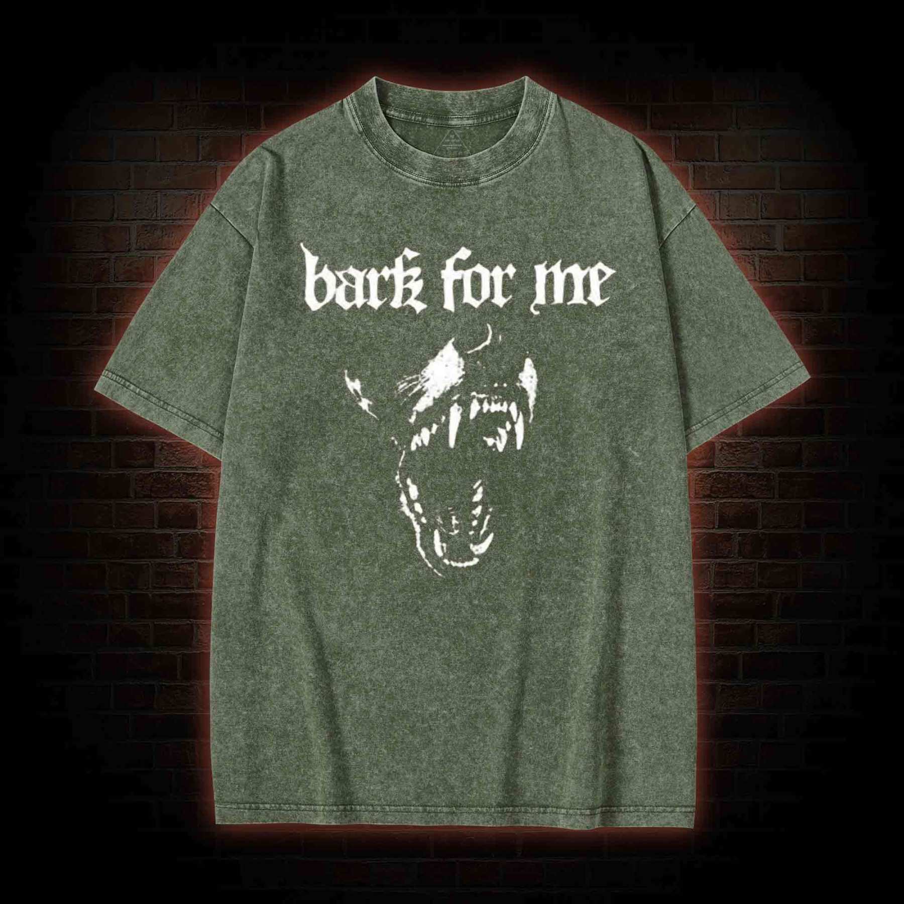 Bark for Me Washed T-shirt