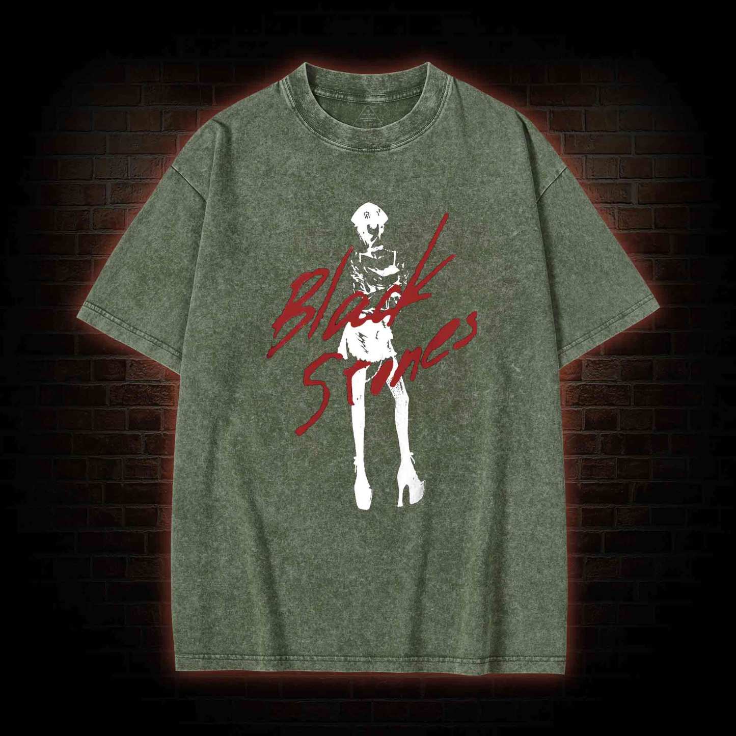 Black Stones Washed T-shirt