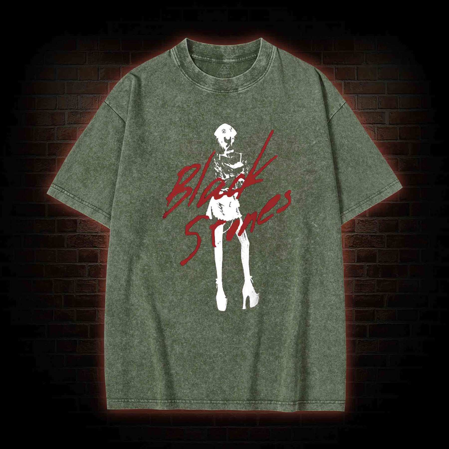 Black Stones Washed T-shirt