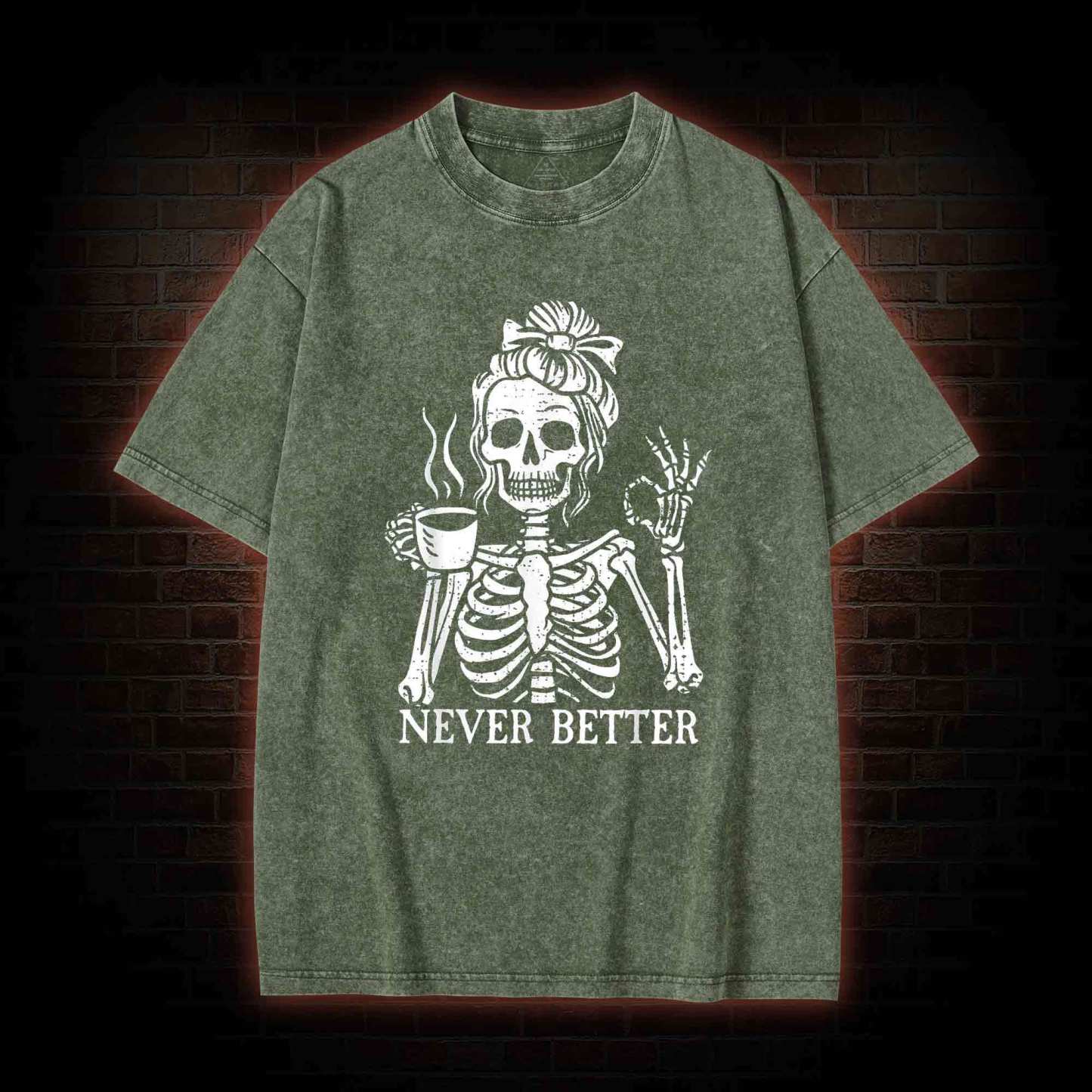 Never Better Washed T-shirt