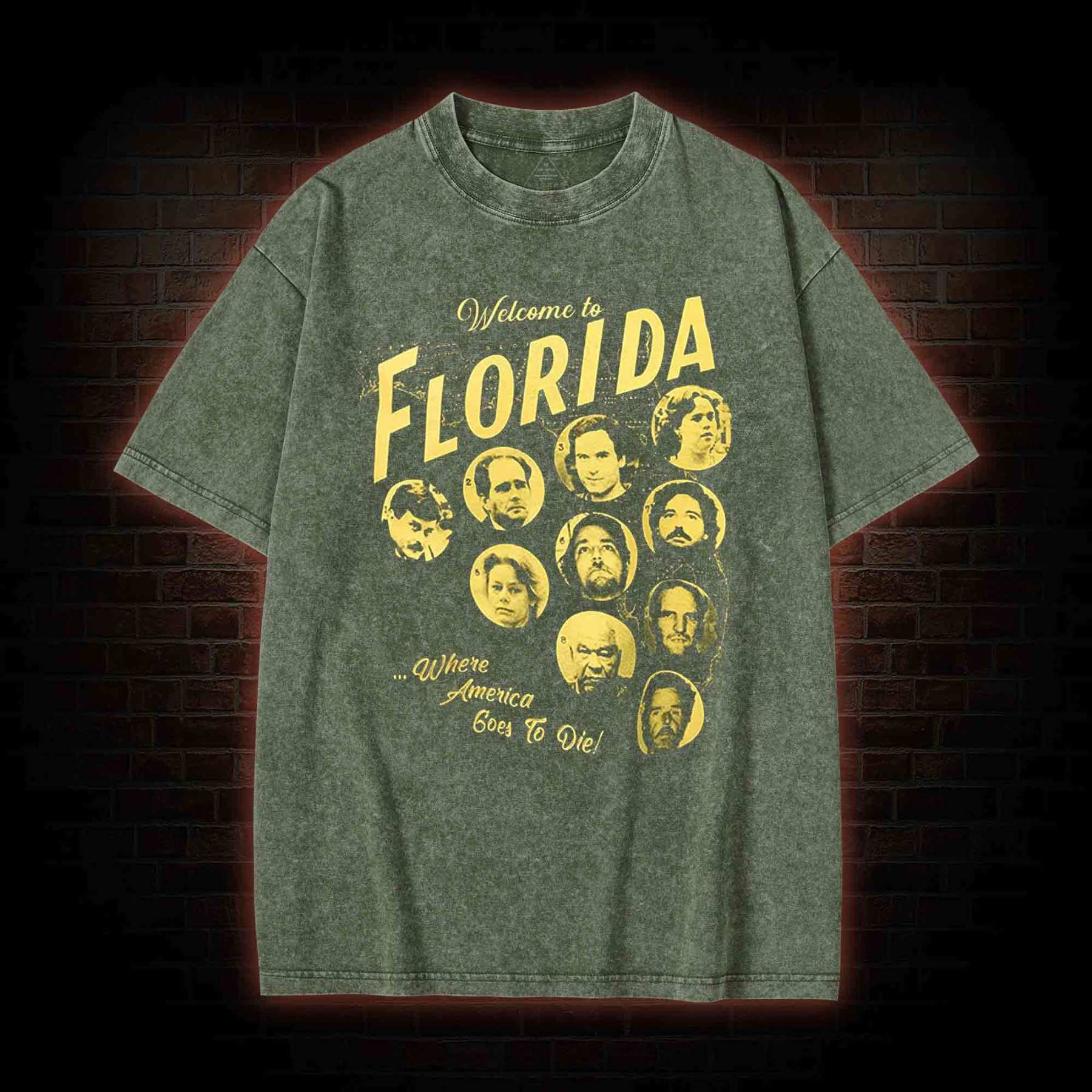 Welcome to Florida Washed T-shirt