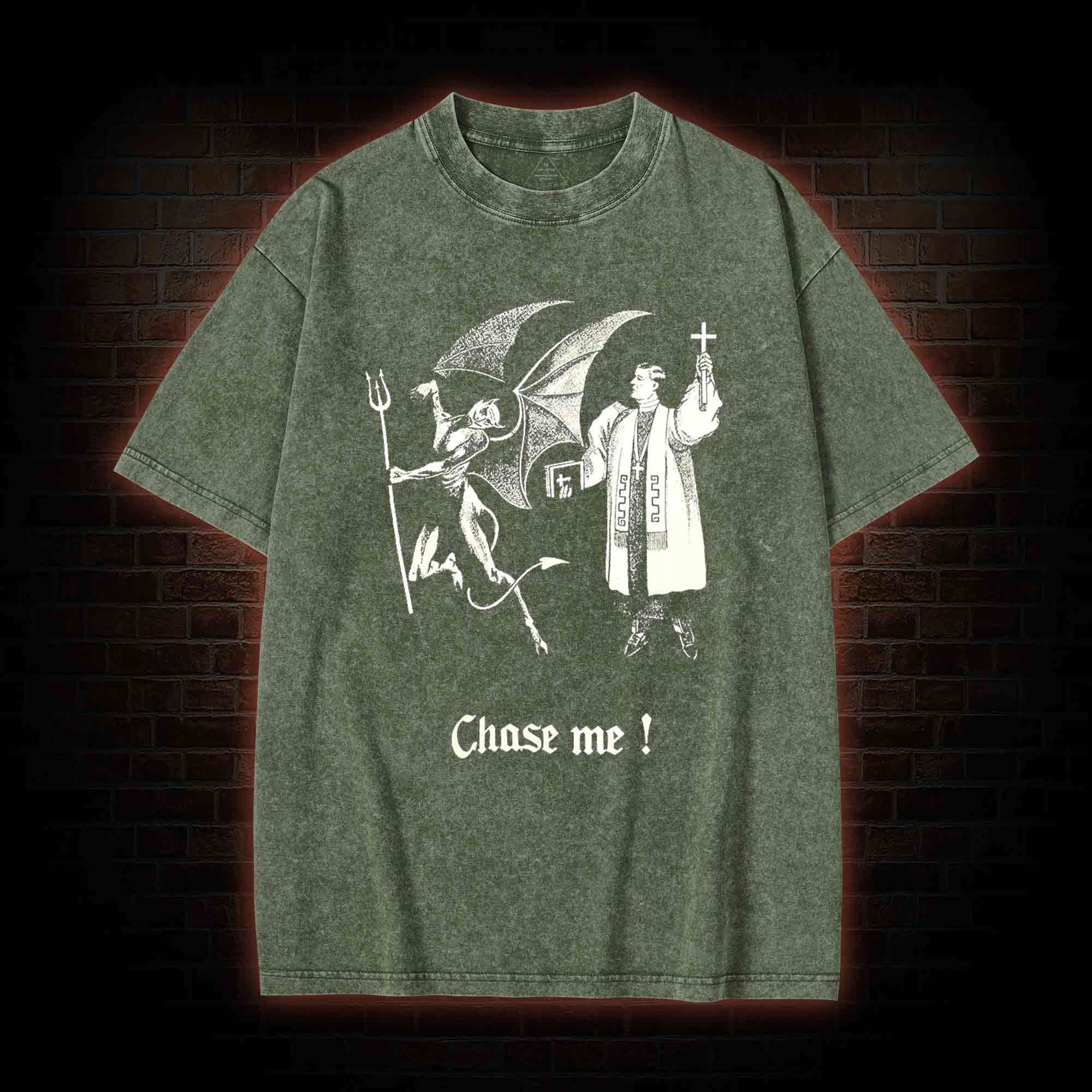 Chase Me Washed T-shirt