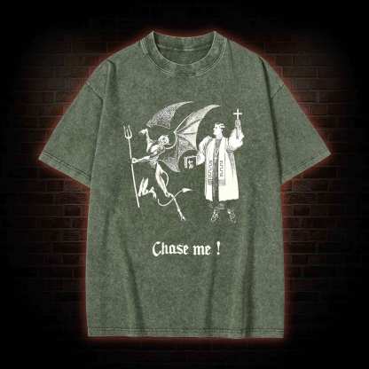 Chase Me Washed T-shirt