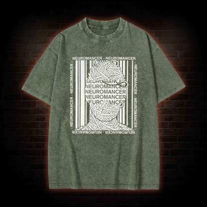 The Blue Sky Above the Harbor Washed T-shirt