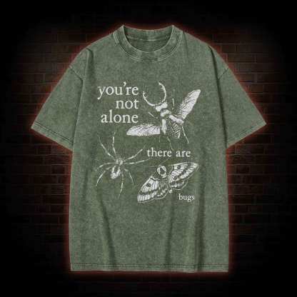 You're Not Alone Washed T-shirt