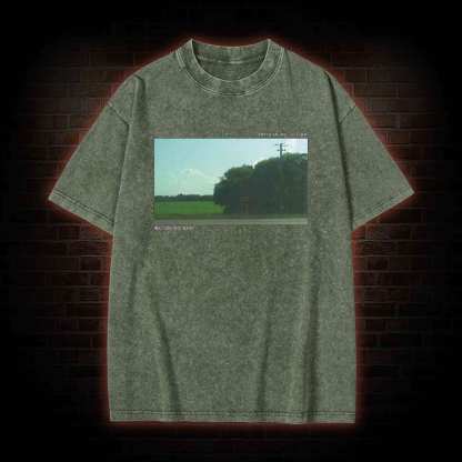 Everying is Fine Washed T-shirt