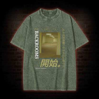 Liminal Horror Washed T-shirt