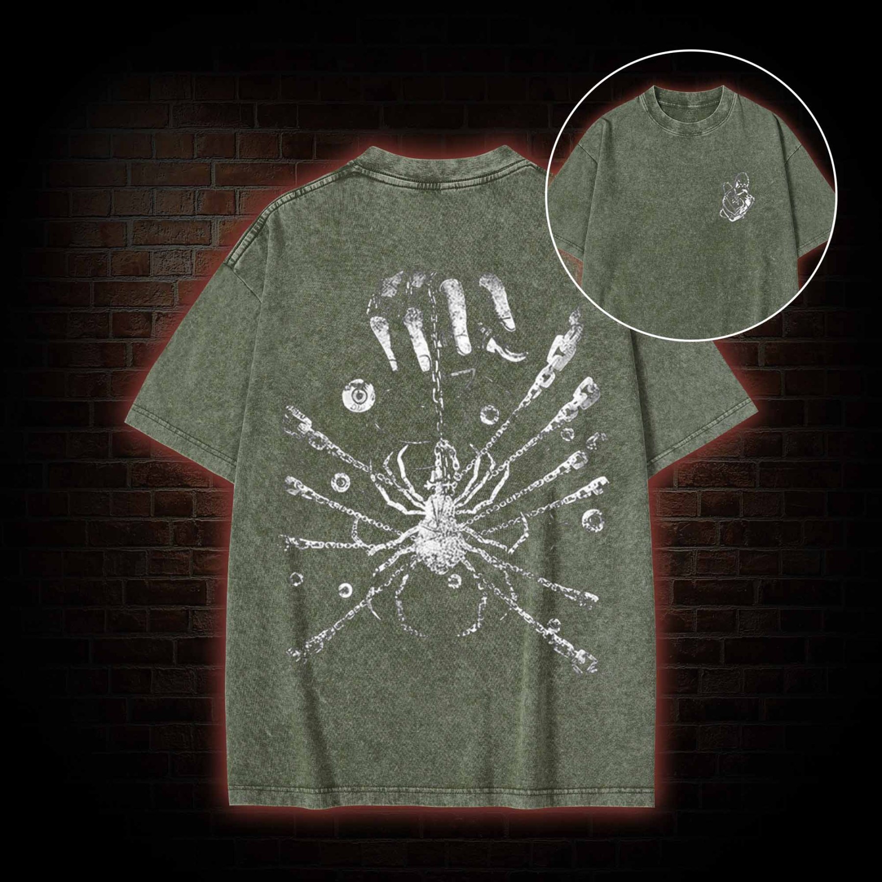 Friends do not Need Qualifications Washed T-shirt