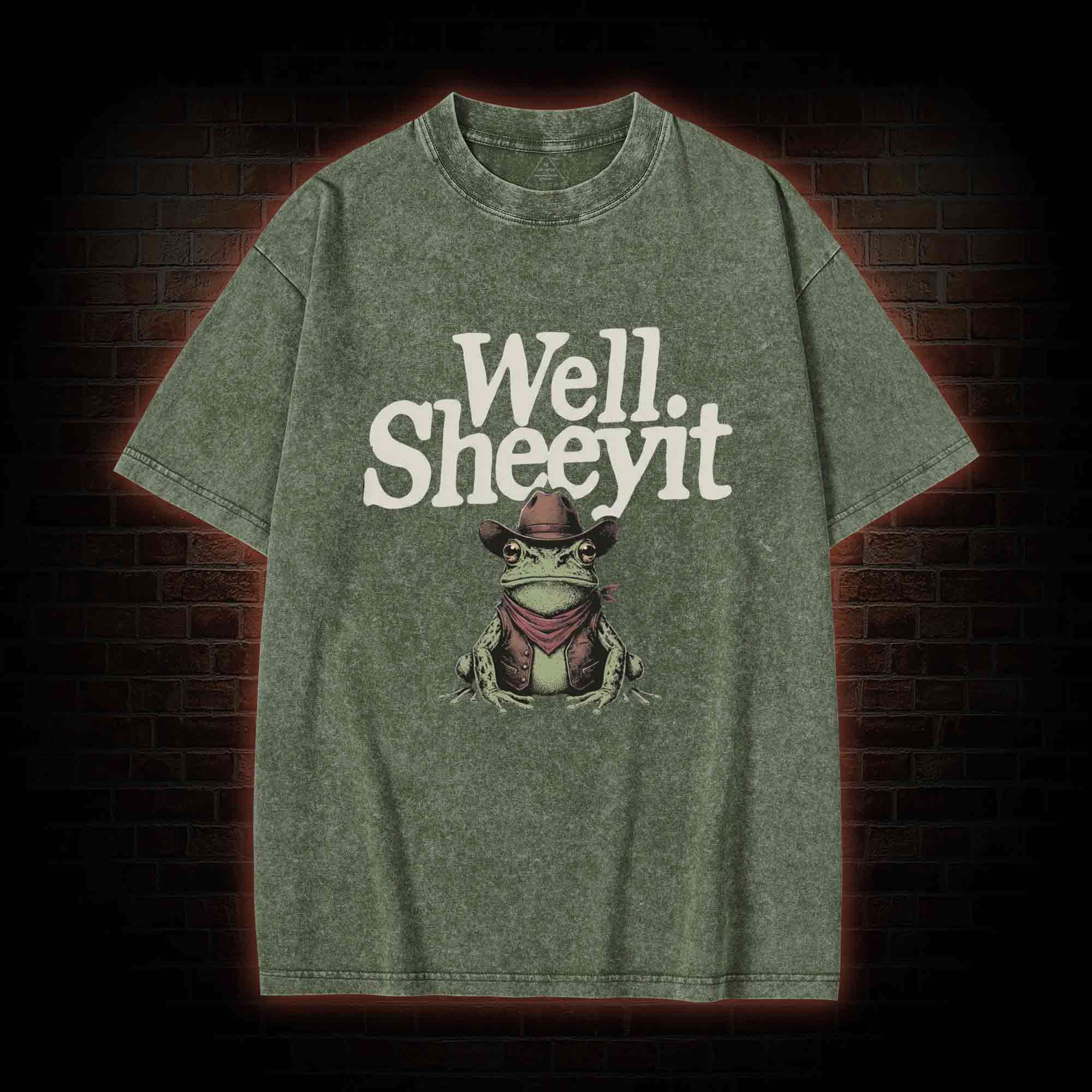 Well Sheeyit Washed T-shirt