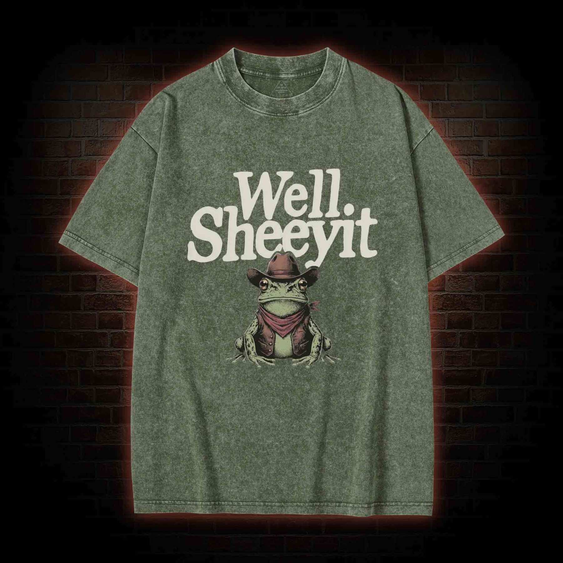 Well Sheeyit Washed T-shirt