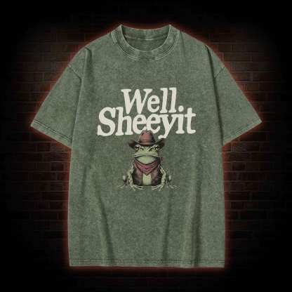 Well Sheeyit Washed T-shirt