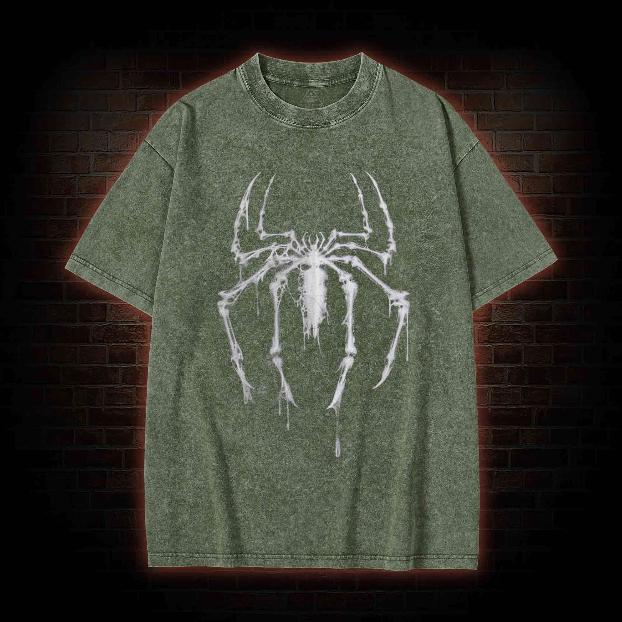 Vintage Spider Washed T-shirt