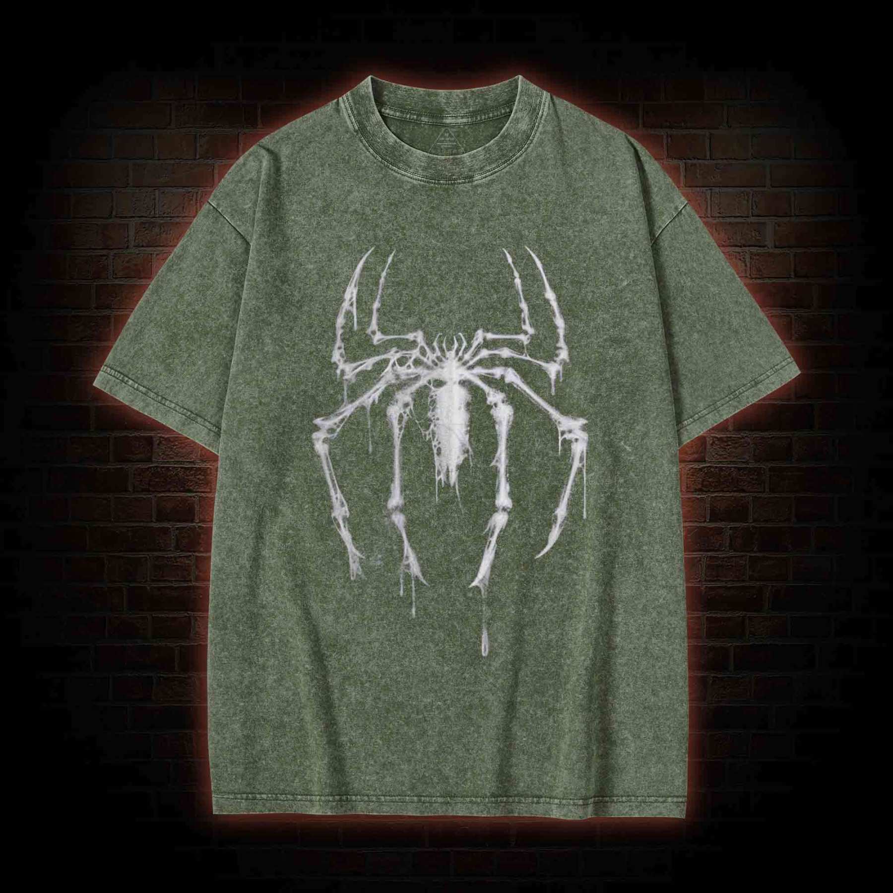 Vintage Spider Washed T-shirt