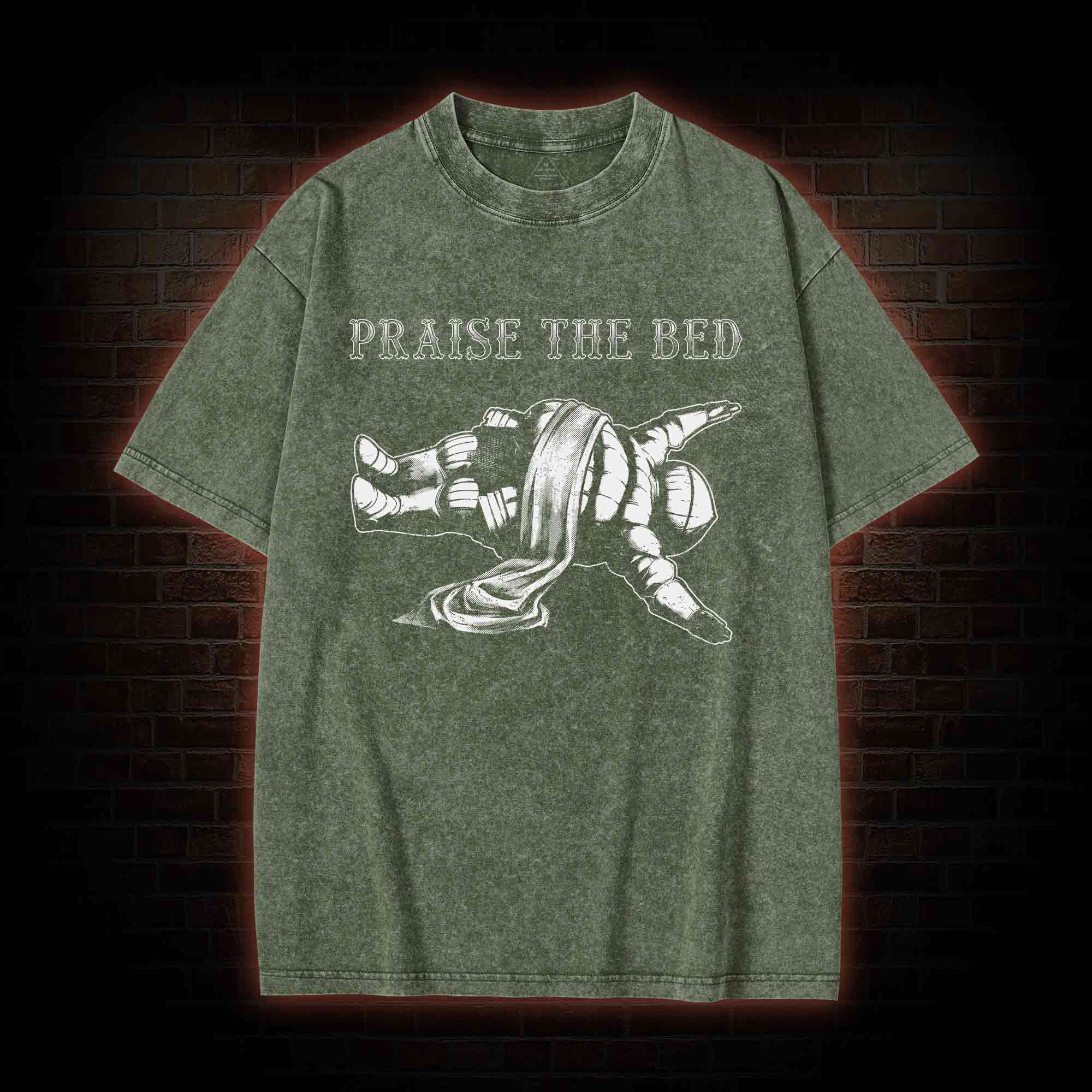 Praise the Bed Washed T-shirt