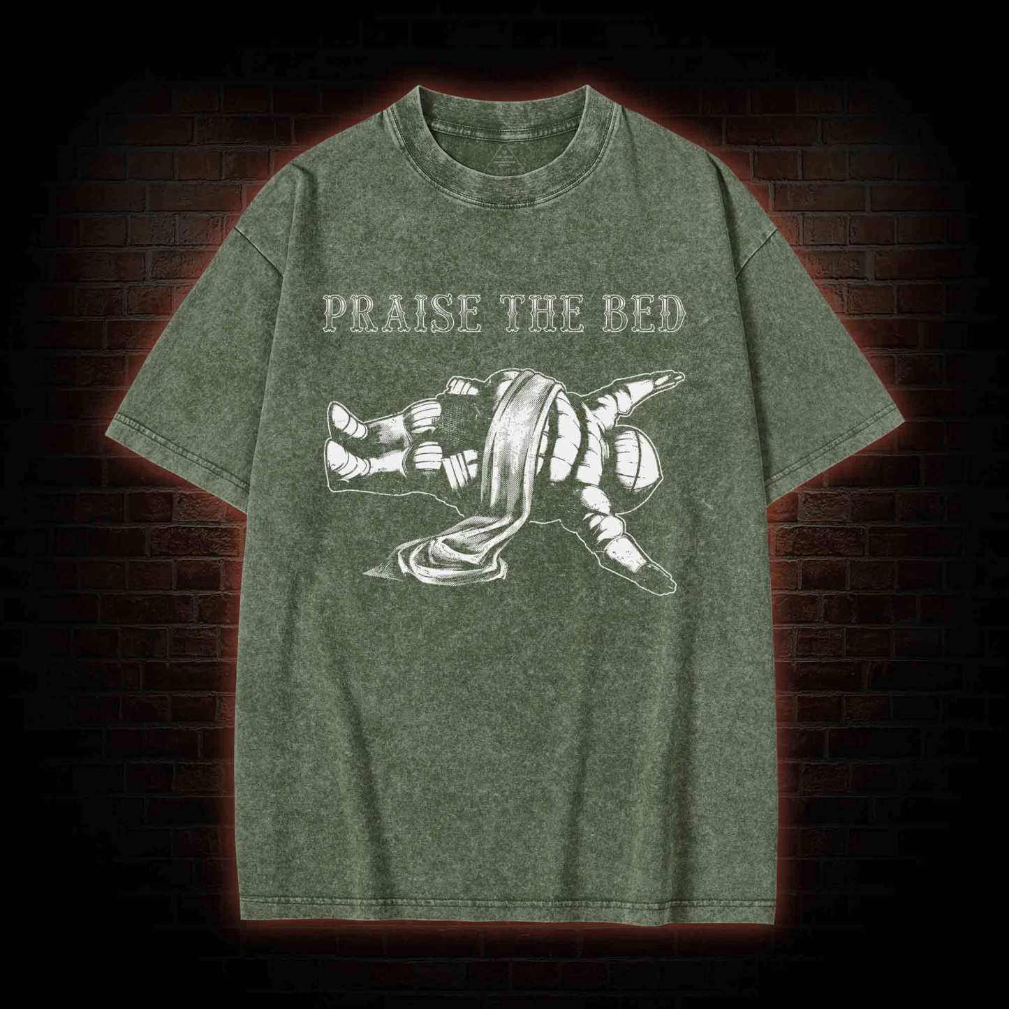 Praise the Bed Washed T-shirt