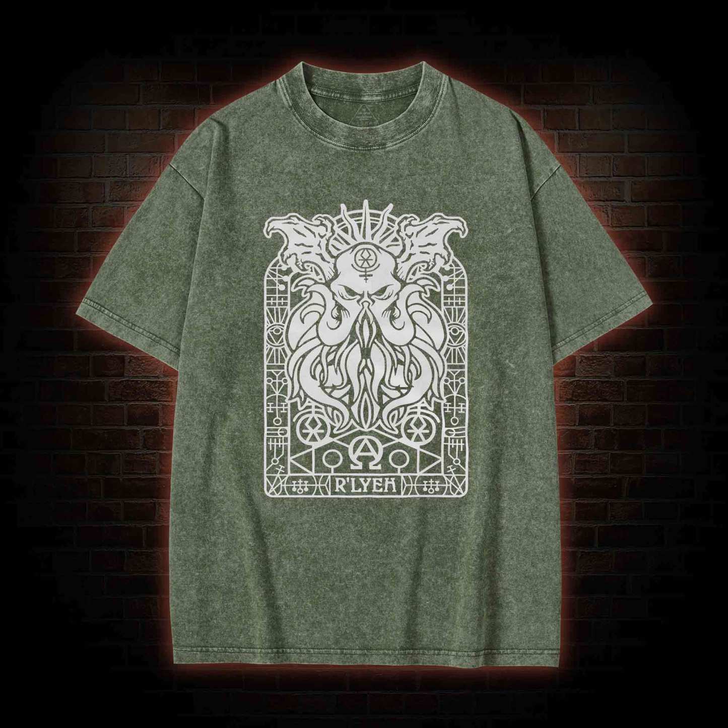 R'LYEH Washed T-shirt