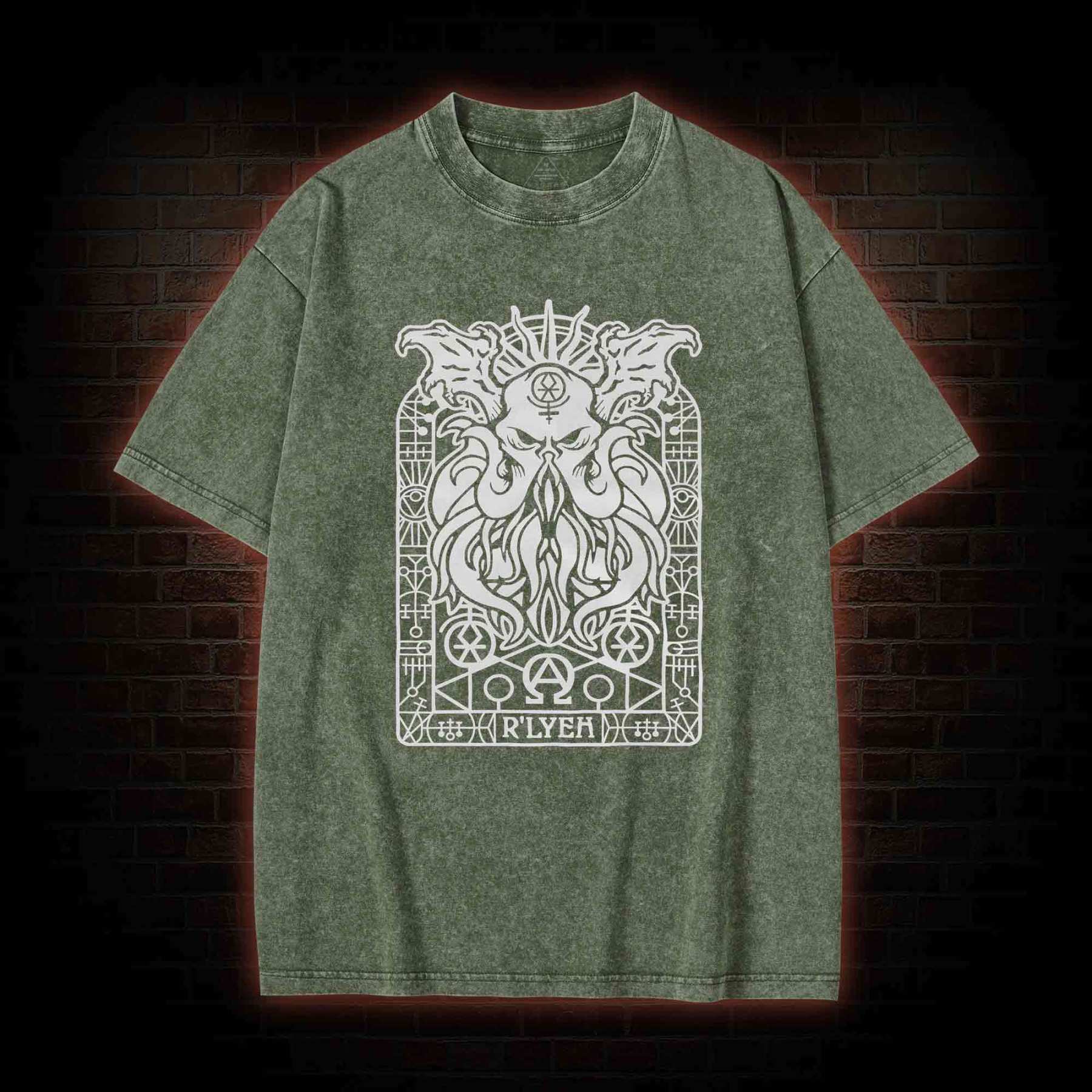 R'LYEH Washed T-shirt