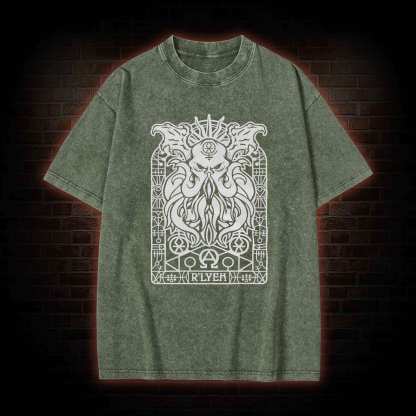 R'LYEH Washed T-shirt