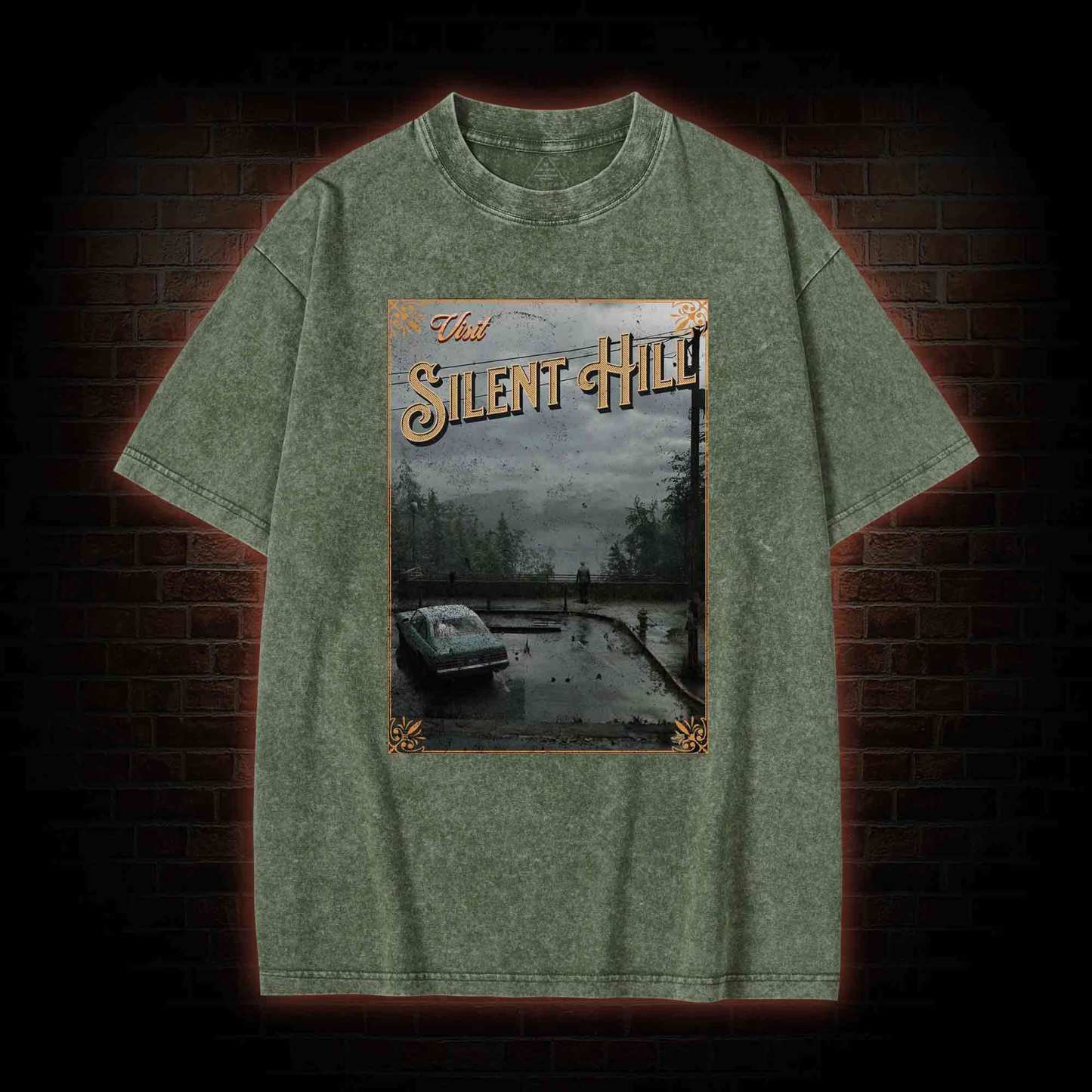 I was Weak Washed T-shirt