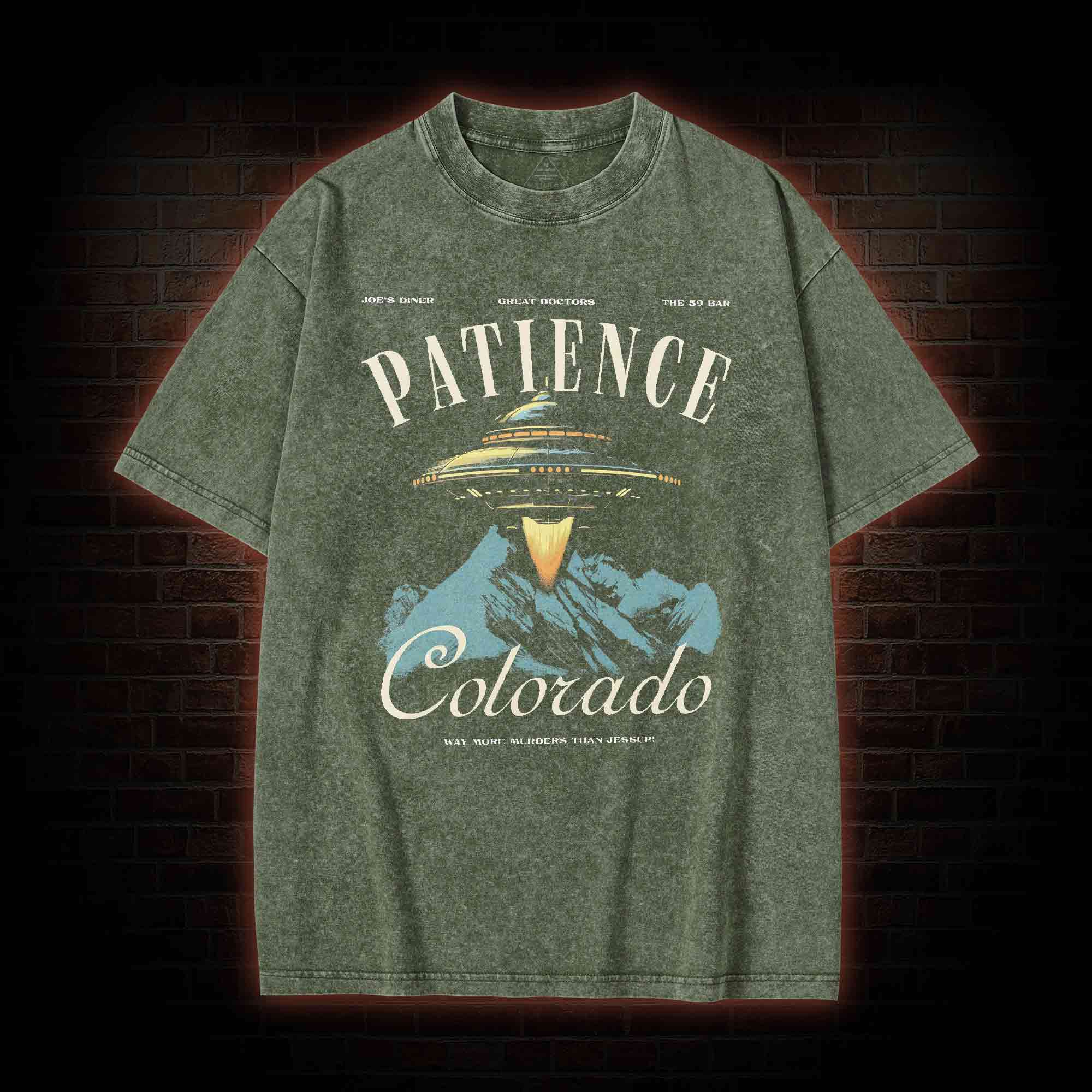 Great Doctors Washed T-shirt