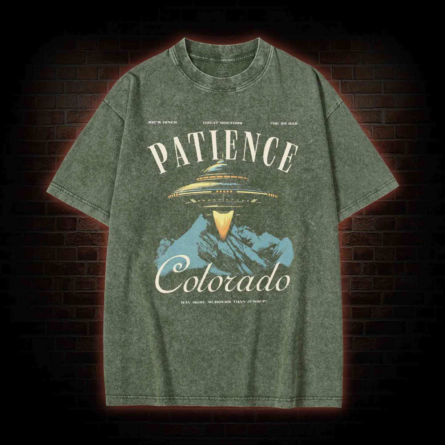 Great Doctors Washed T-shirt