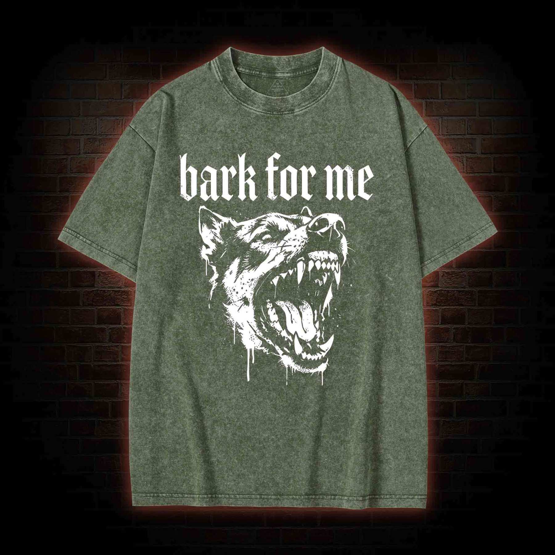 Bark for Me Washed T-shirt