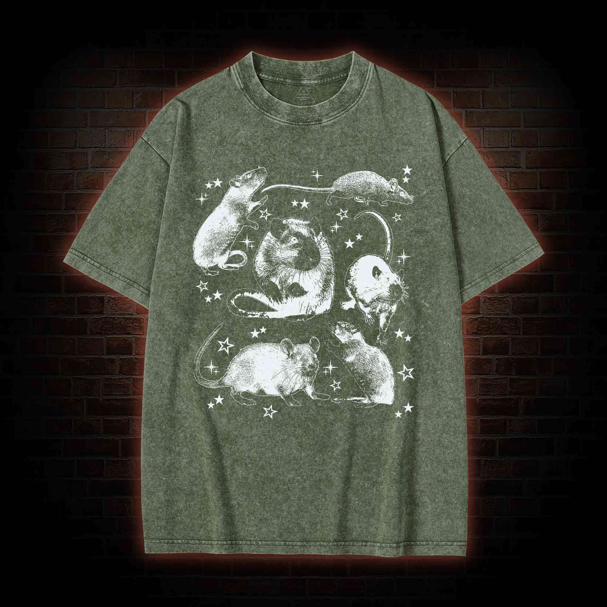 Vintage Rat Washed T-shirt