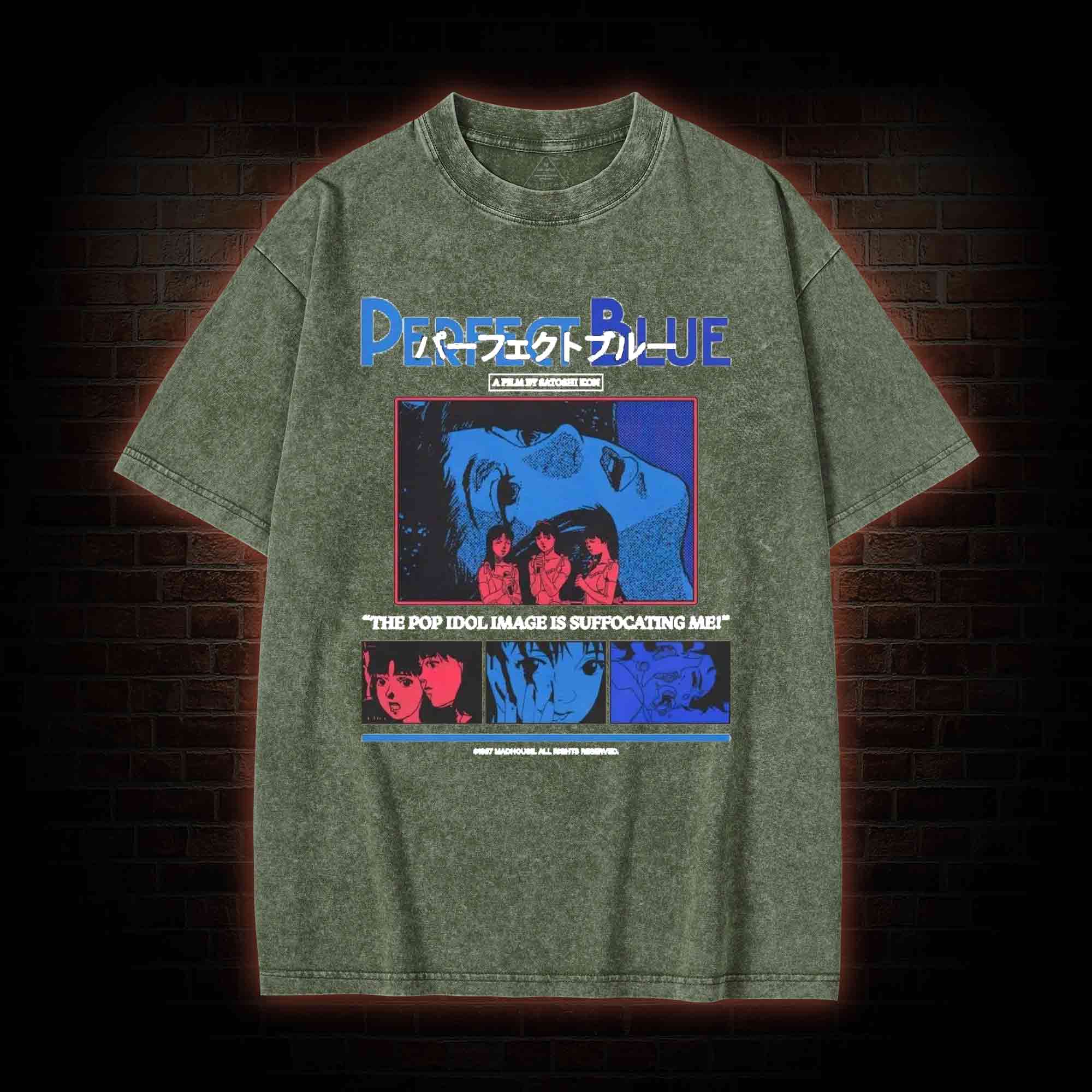 The Pop Idol Image is Suffocating Me Washed T-shirt