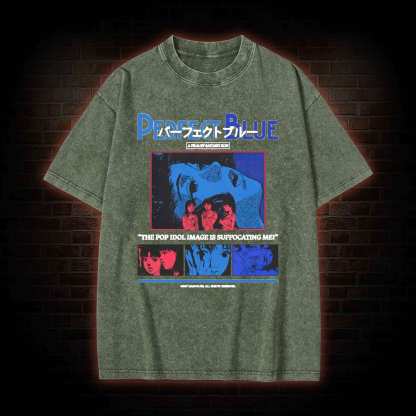The Pop Idol Image is Suffocating Me Washed T-shirt