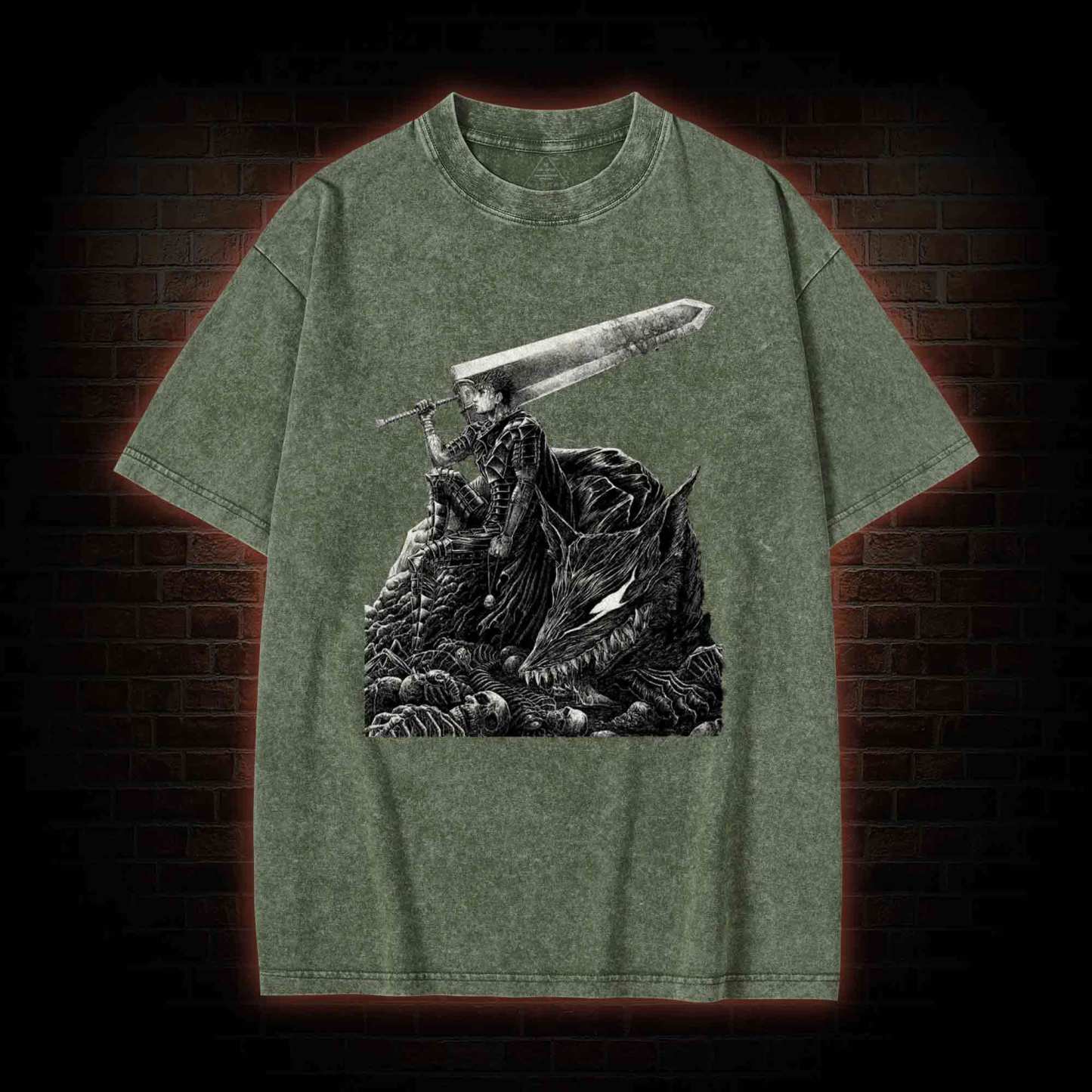 Even Over his Own will Washed T-shirt