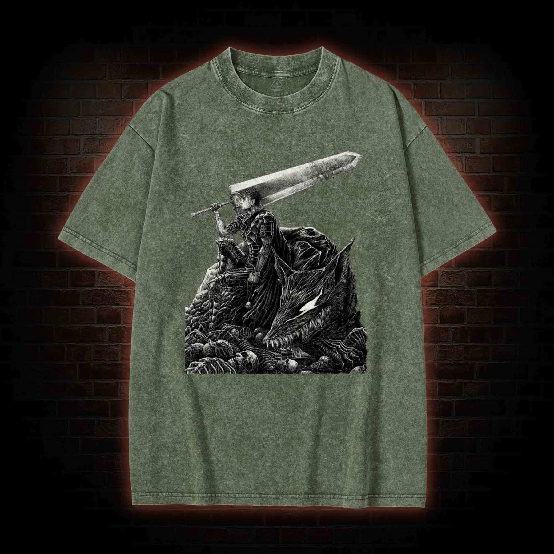Even Over his Own will Washed T-shirt