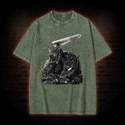 Even Over his Own will Washed T-shirt