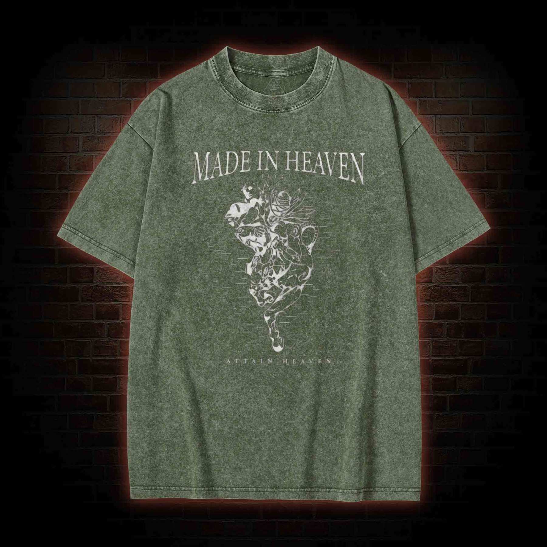 Attain Heaven Washed T-shirt