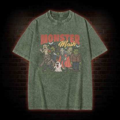 Monsters Washed T-shirt