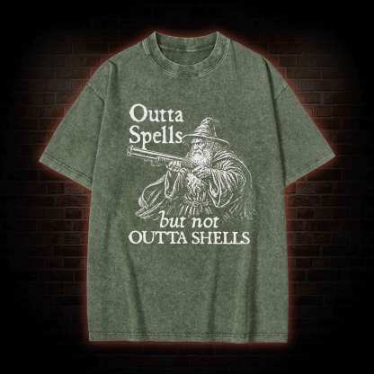 Wizard Gun Washed T-shirt