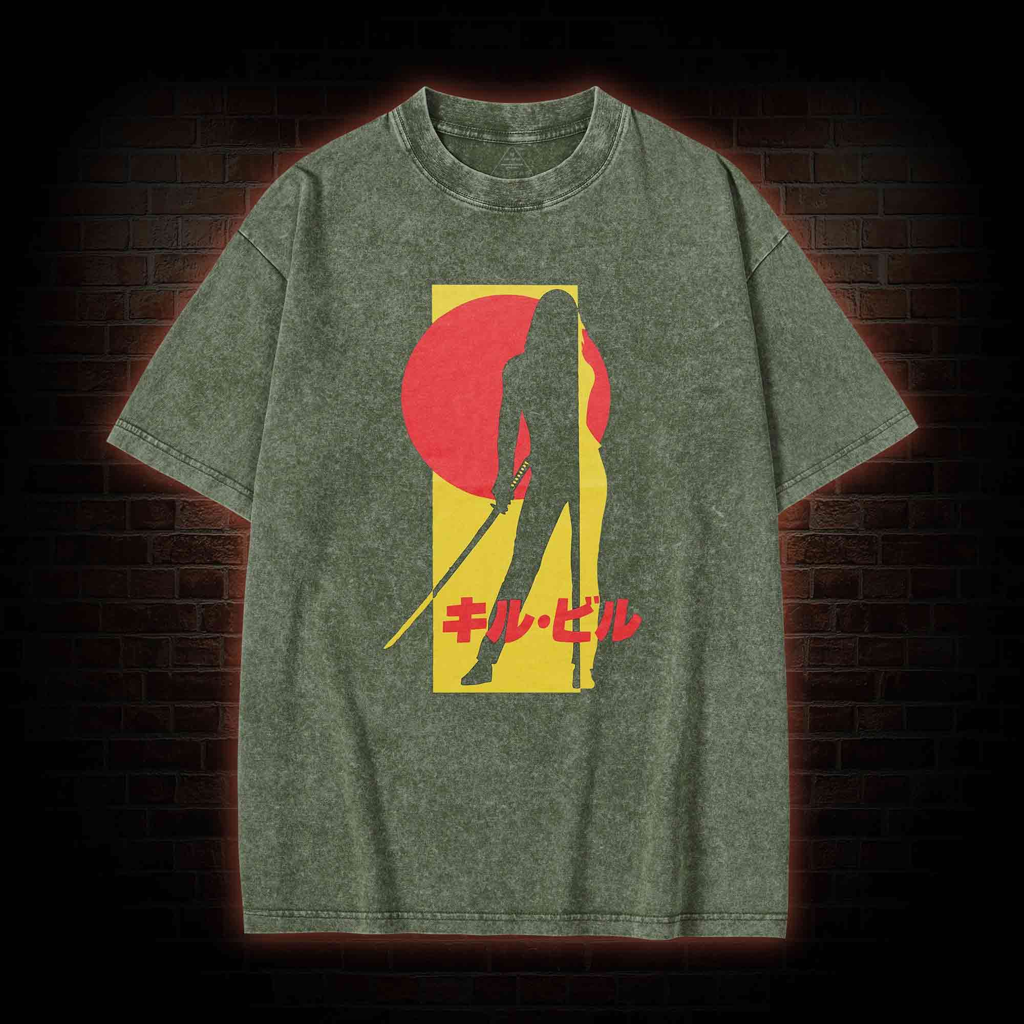 Revenge is a Dish Best Served Cold Washed T-shirt
