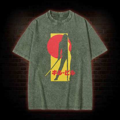 Revenge is a Dish Best Served Cold Washed T-shirt