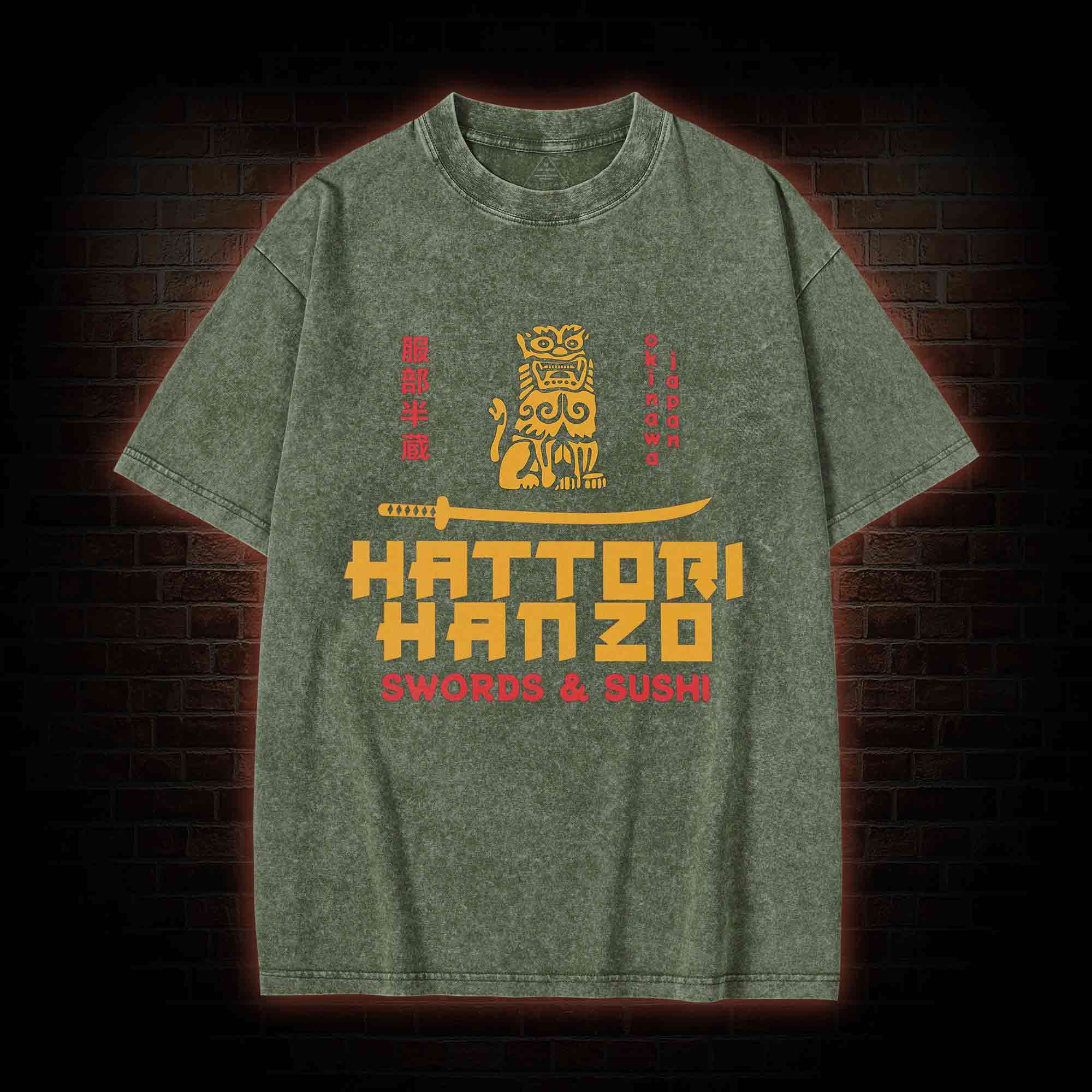 I Create Instruments of Death Washed T-shirt