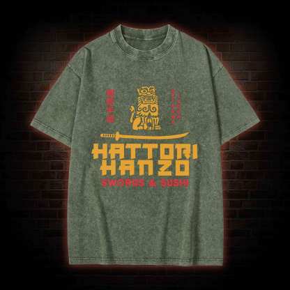 I Create Instruments of Death Washed T-shirt