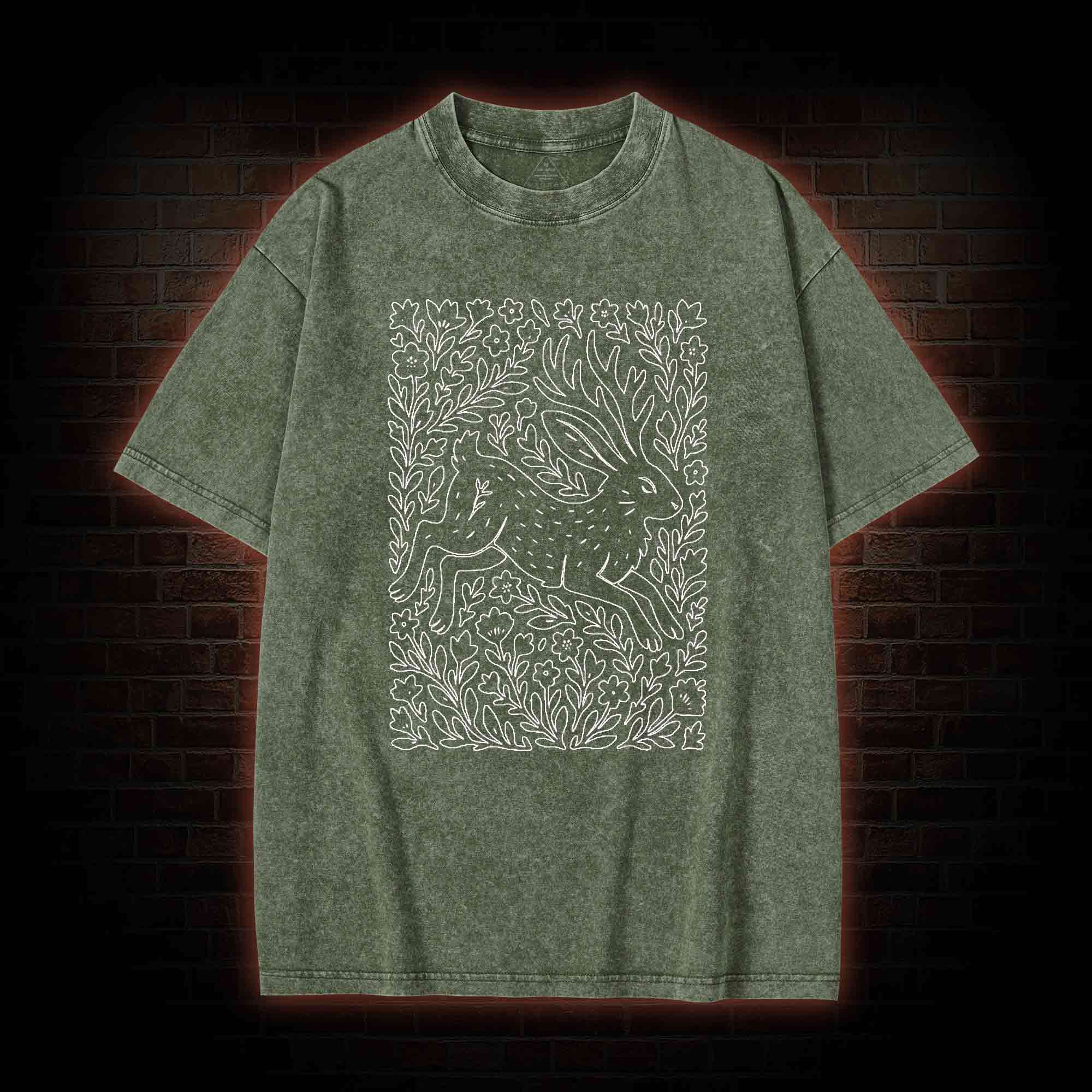 Jackalope Washed T-shirt