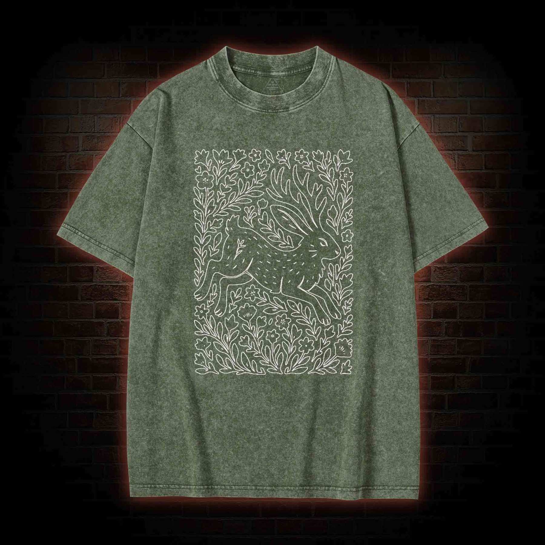 Jackalope Washed T-shirt