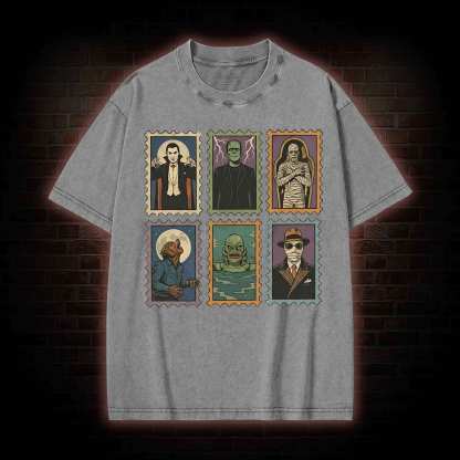 Monsters Washed T-shirt