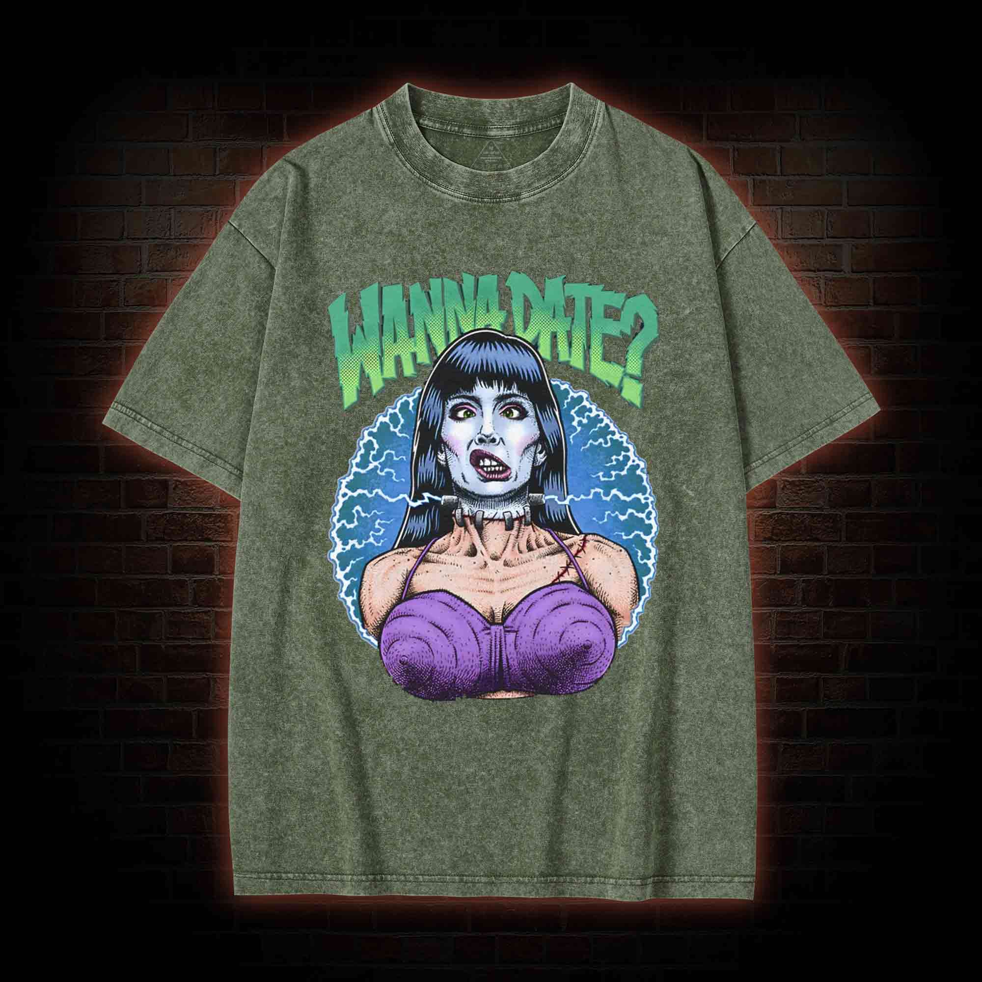 Wanna Date Washed T-shirt