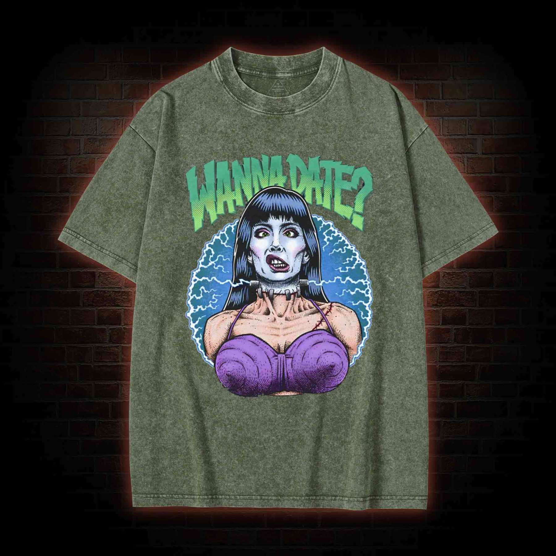 Wanna Date Washed T-shirt