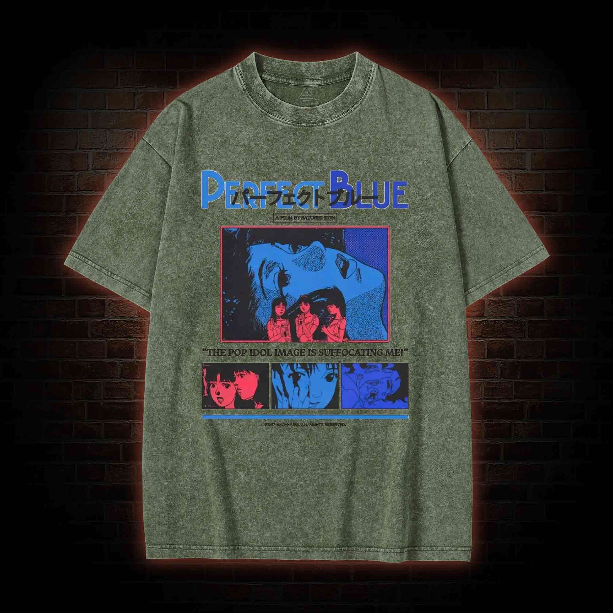 The Pop Idol Image is Suffocating Me Washed T-shirt