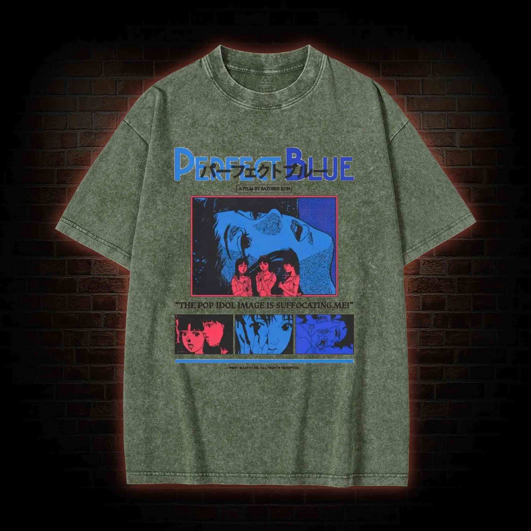 The Pop Idol Image is Suffocating Me Washed T-shirt