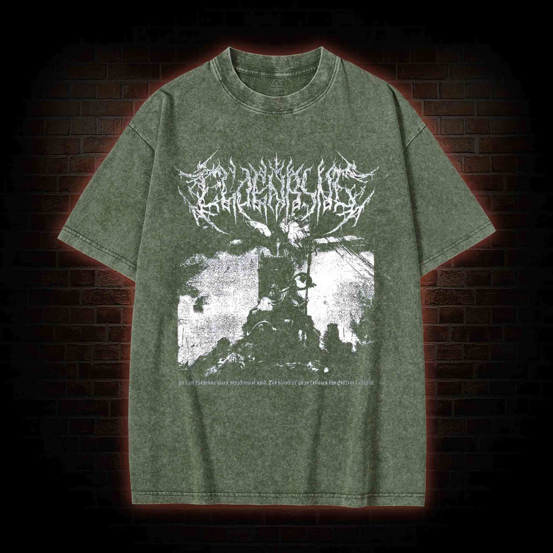 Forsaken Place Washed T-shirt