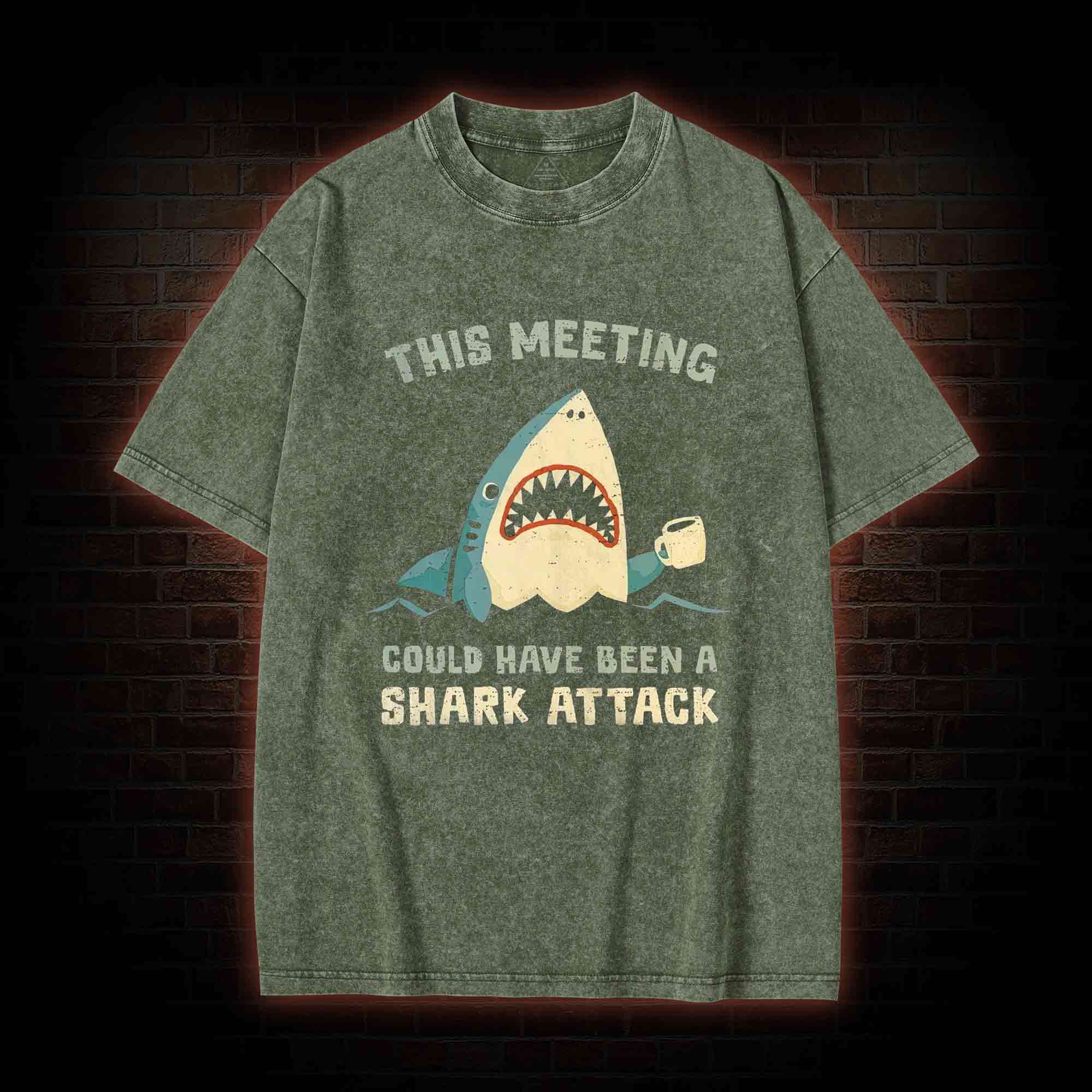 This Meeting could have been a Washed T-shirt