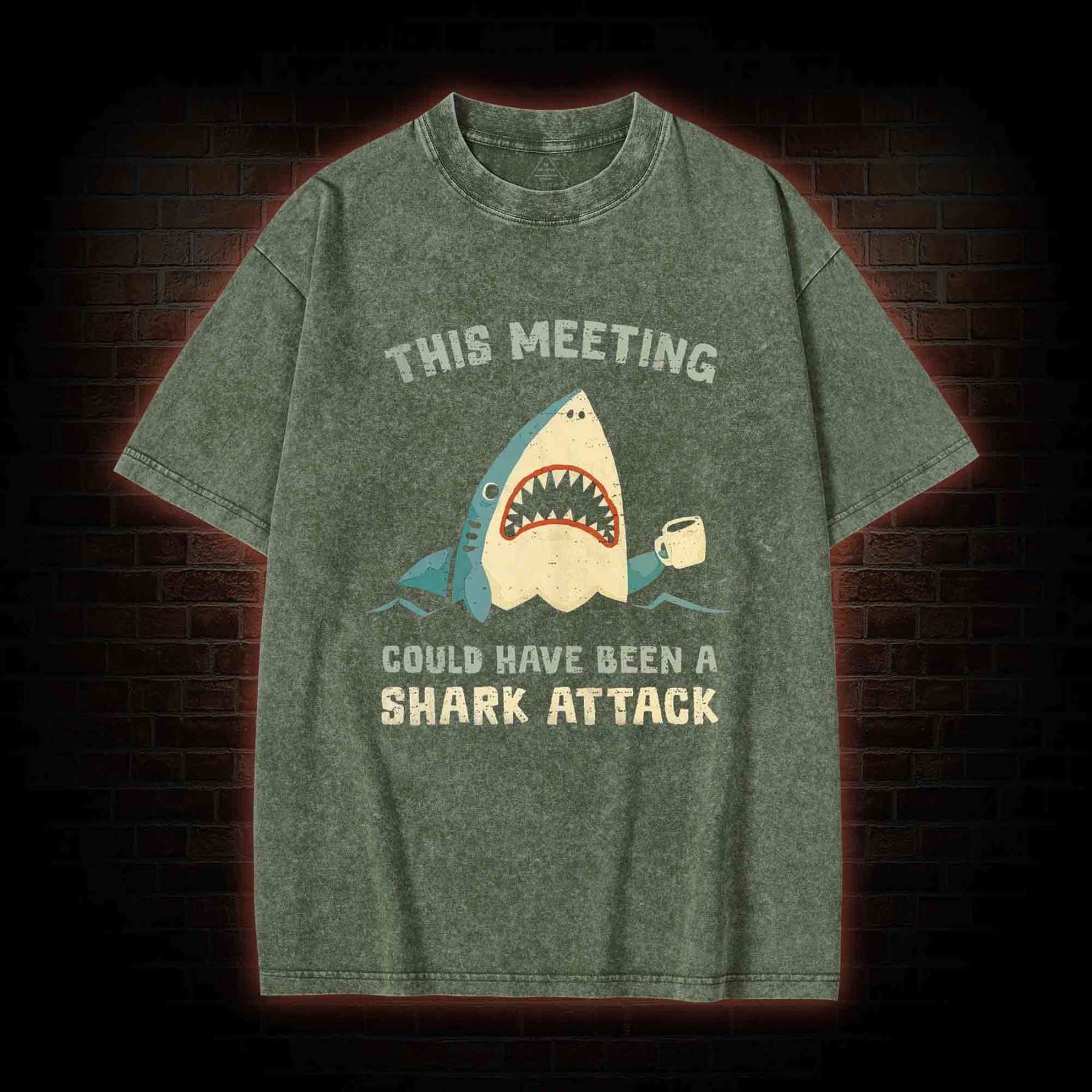 This Meeting could have been a Washed T-shirt
