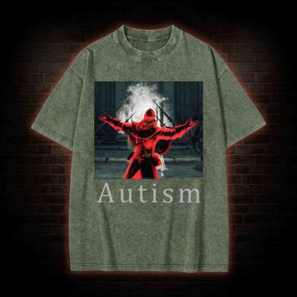 Autism Washed T-shirt